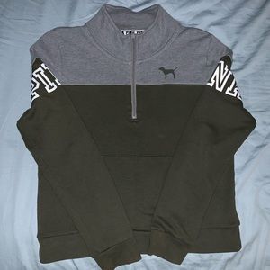 PINK Half Zip Sweater (SOLD)